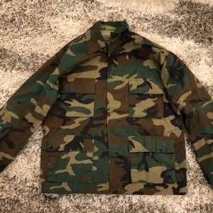 Camo Military Jacket